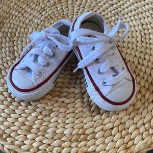 Converse baby size 2.  Chuck Taylors